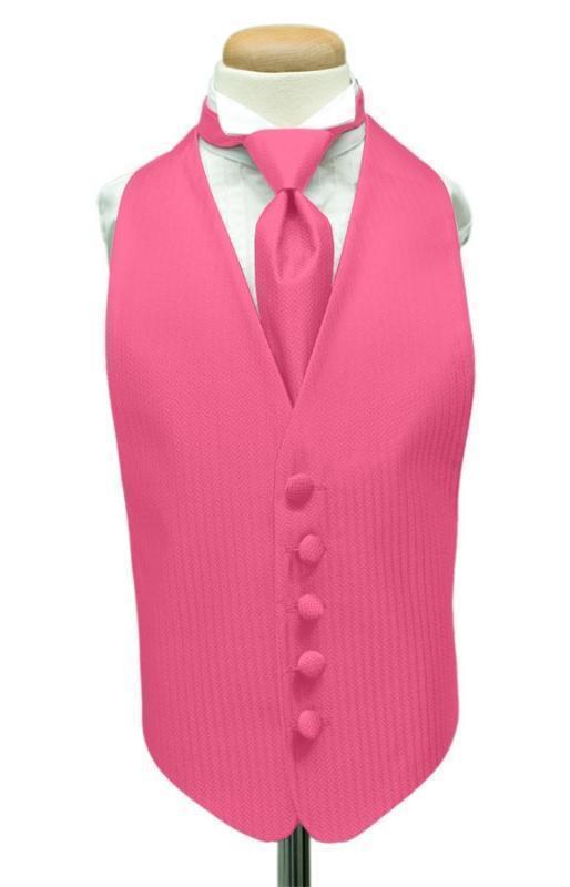 Herringbone Kids Tuxedo Vest-11