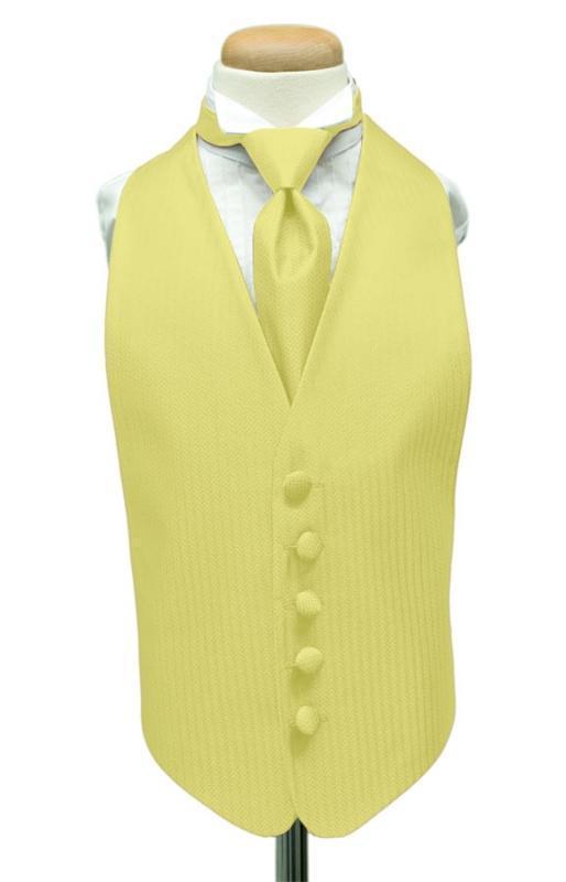 Herringbone Kids Tuxedo Vest-12
