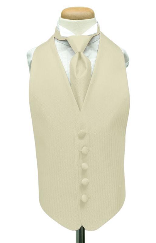 Herringbone Kids Tuxedo Vest 2-6