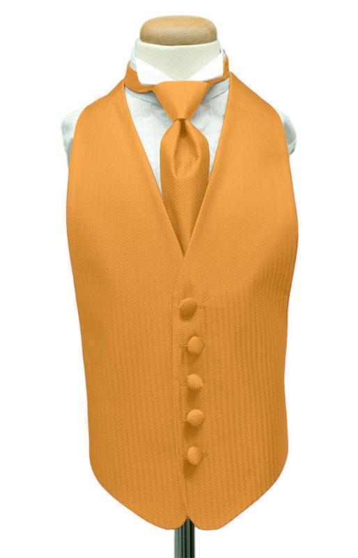 Herringbone Kids Tuxedo Vest 2-12