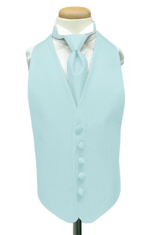 Herringbone Kids Tuxedo Vest 2-23