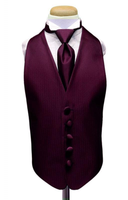 Herringbone Kids Tuxedo Vest 2-29