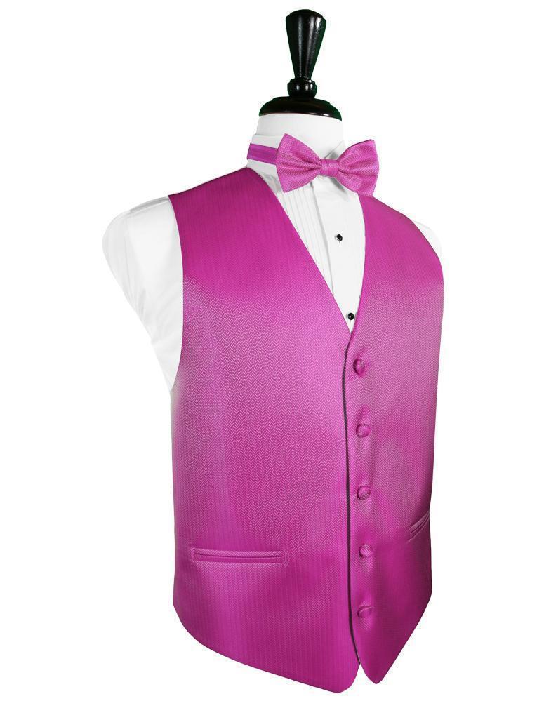 Herringbone Tuxedo Vest 2-3