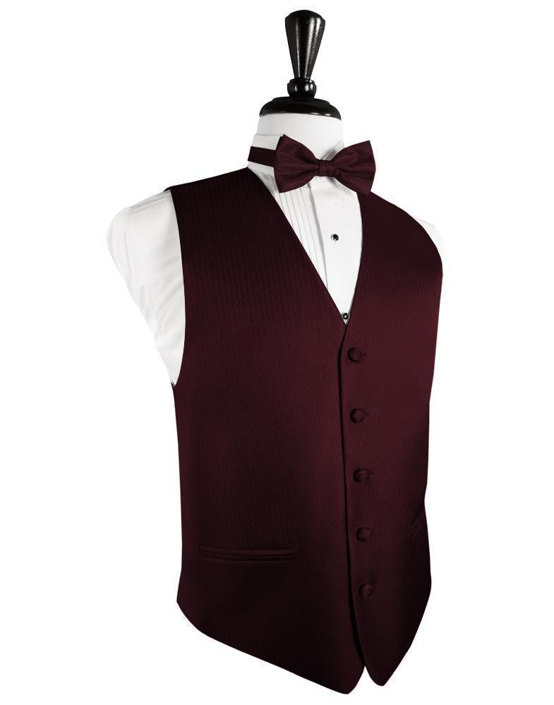 Herringbone Tuxedo Vest 3-5