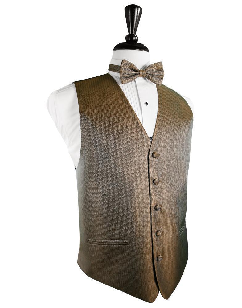 Herringbone Tuxedo Vest 4-1