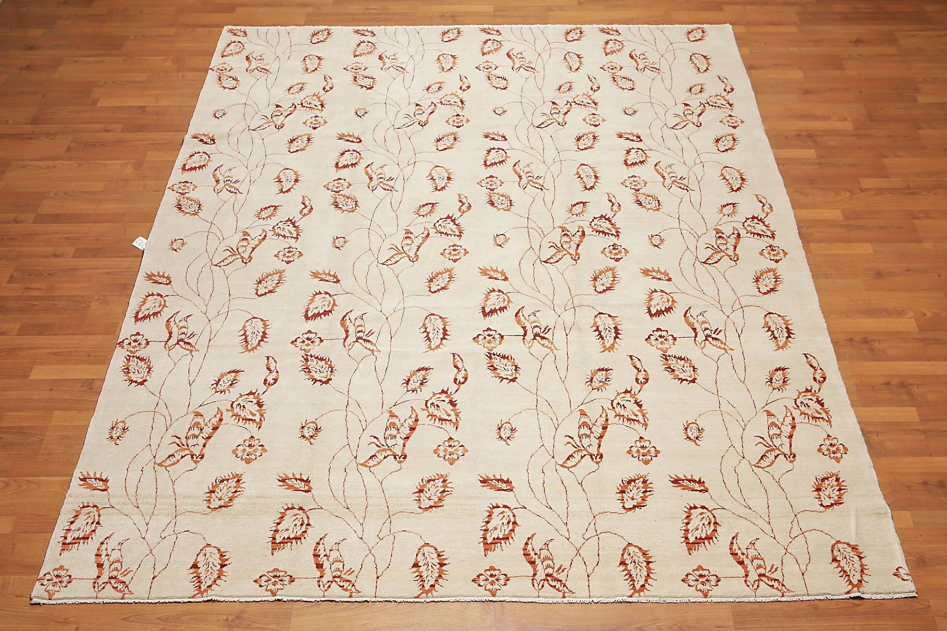 8' x 10' Hand Knotted Vegetable Dyes Oriental Area rug Beige-2