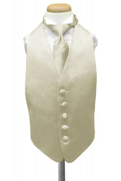 Luxury Satin Kids Tuxedo Vest-27