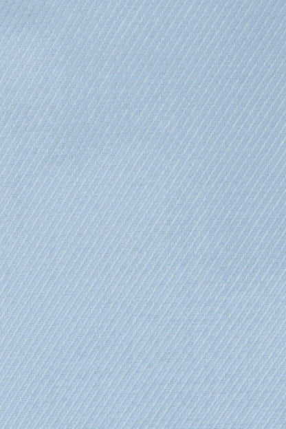 "Jamison" Blue Twill Spread Collar Dress Shirt-3