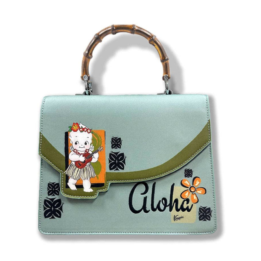 Kewpie® X TOBS Hula Bamboo Handle Purse