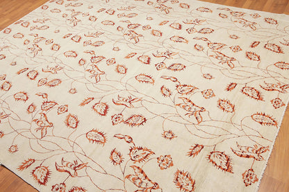 8' x 10' Hand Knotted Vegetable Dyes Oriental Area rug Beige-3
