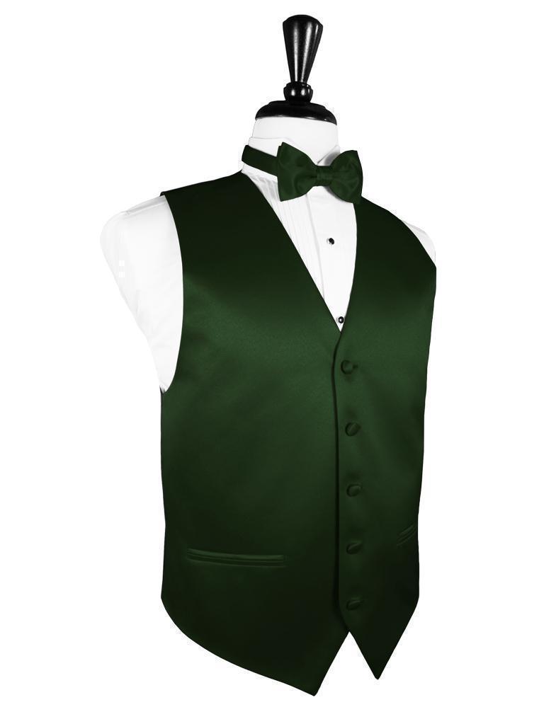 Luxury Satin Tuxedo Vest 2-5