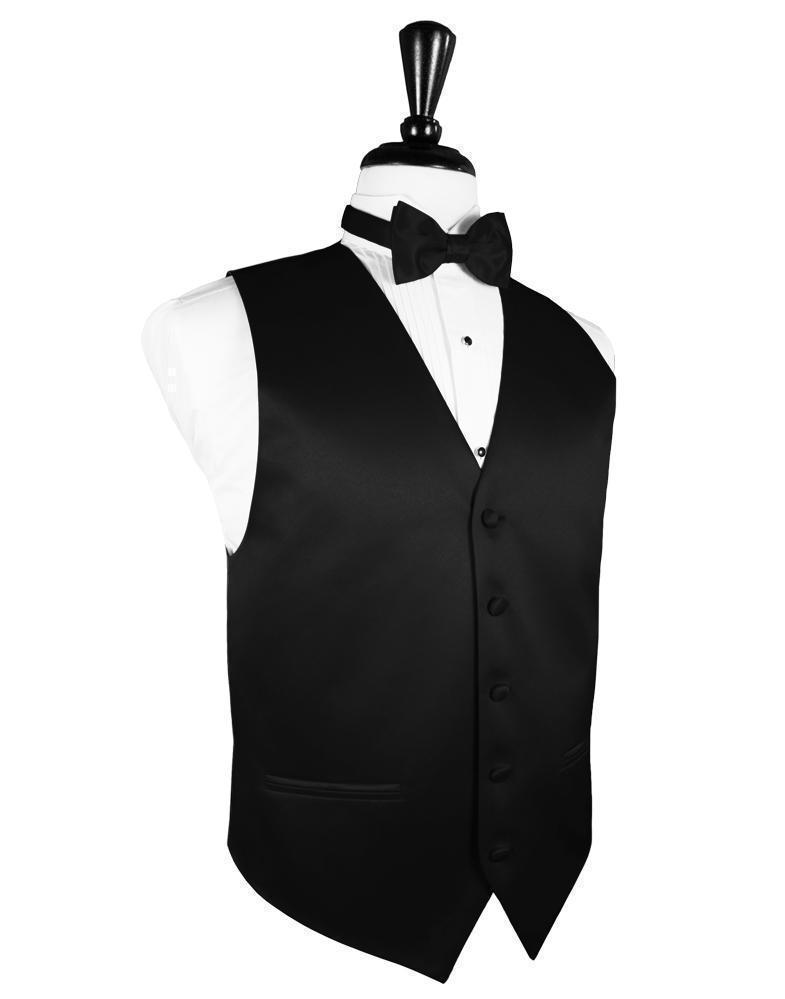 Luxury Satin Tuxedo Vest-0