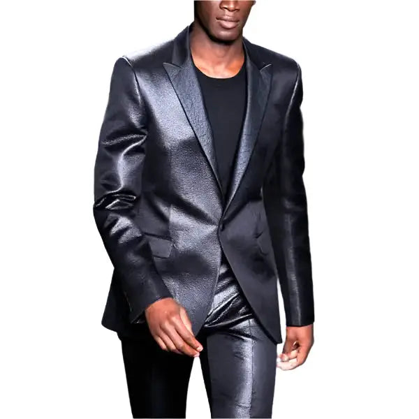 Men’s Pure Leather Suit-0