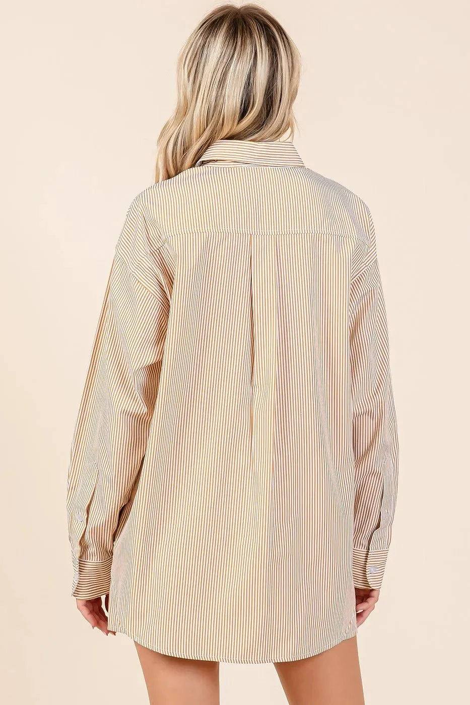 Mittoshop Striped Shirt and Shorts Set