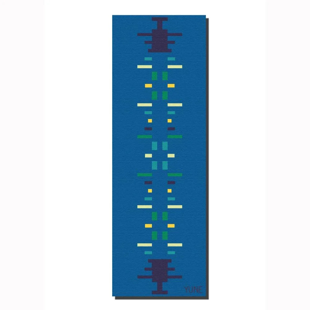 Blue Rush Flow — MN25 6mm Non-Slip Yoga Mat-0