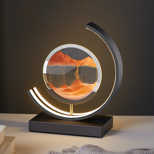 Moving Sand Table Lamp
