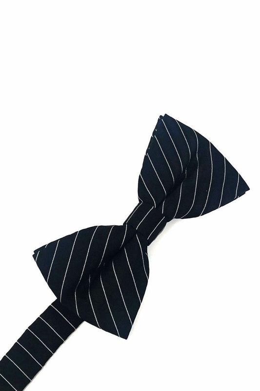 Newton Stripe Bow Tie-0