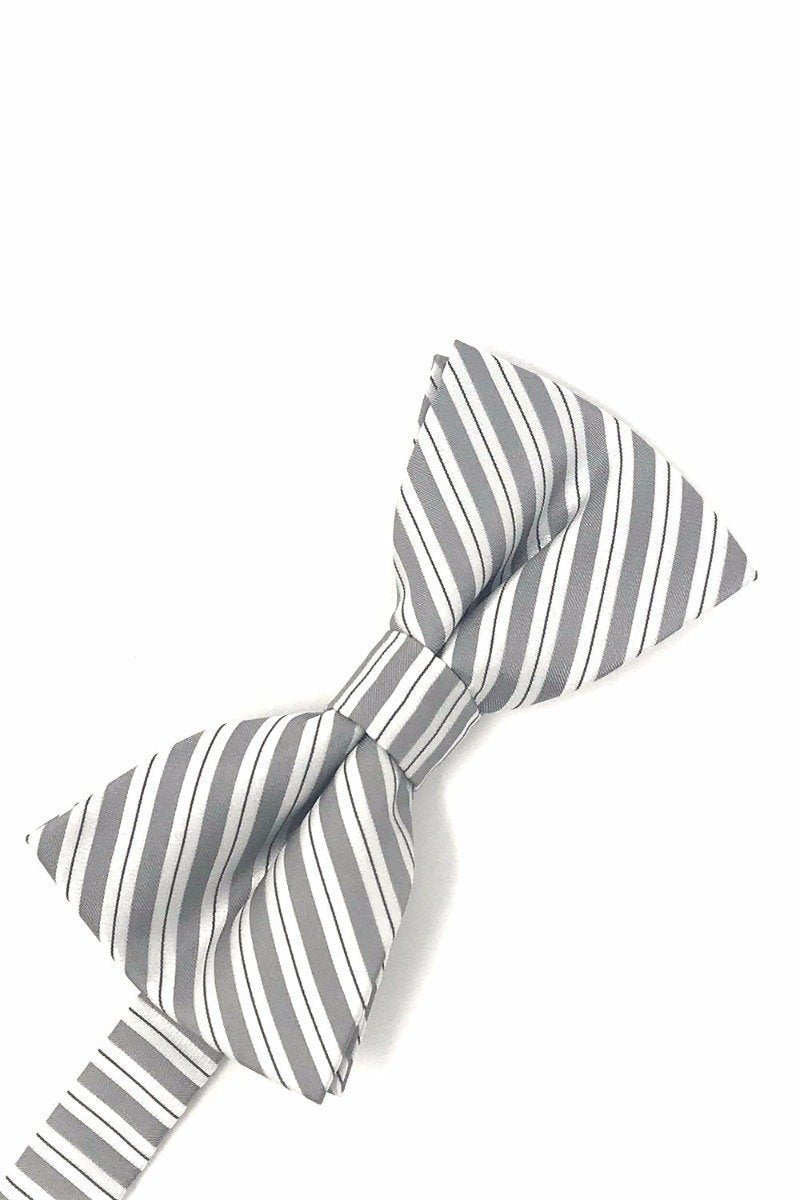 Newton Stripe Bow Tie-3
