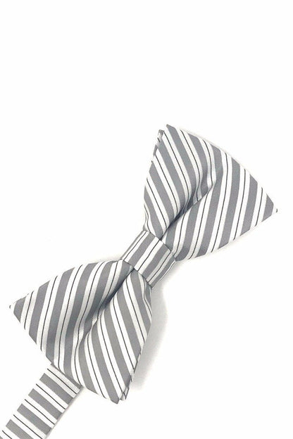 Newton Stripe Bow Tie-3