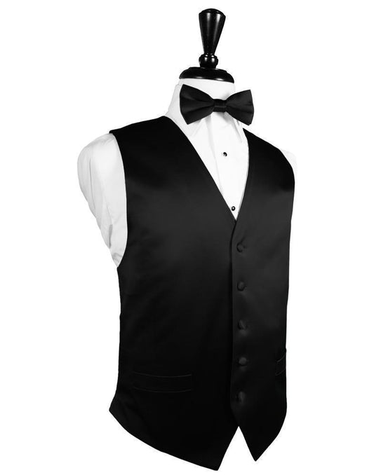 Noble Silk Tuxedo Vest-0