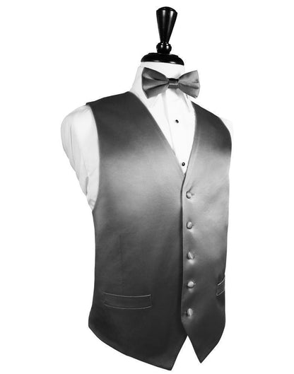 Noble Silk Tuxedo Vest-4