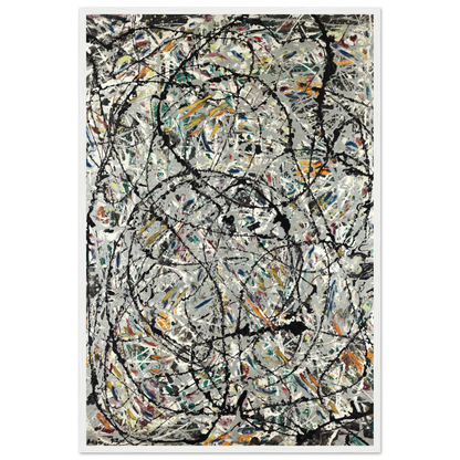 Pollock - Watery Paths 1947 Artwork Poster