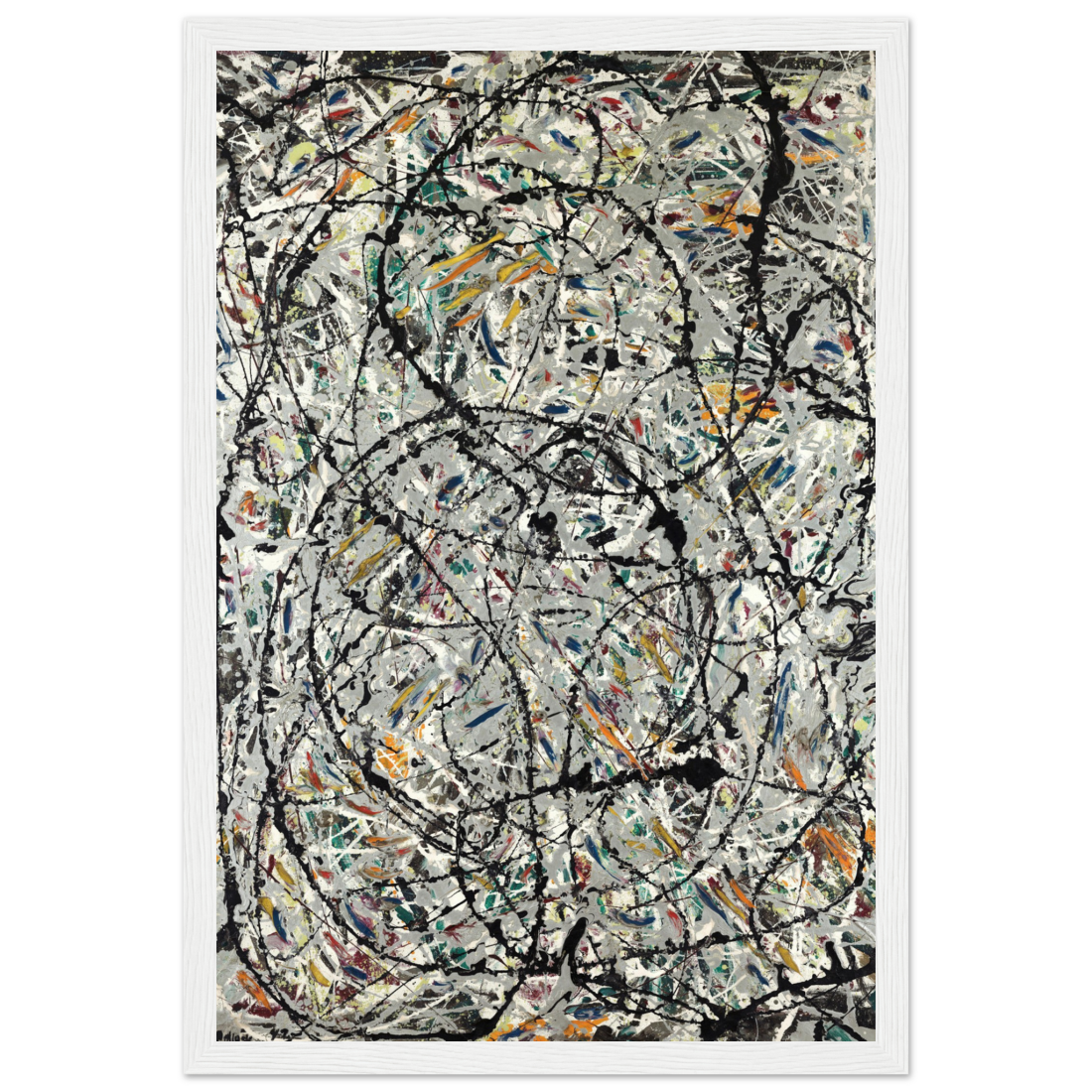 Pollock - Watery Paths 1947 Artwork Poster