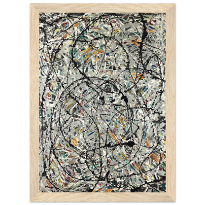 Pollock - Watery Paths 1947 Artwork Poster