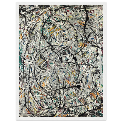 Pollock - Watery Paths 1947 Artwork Poster