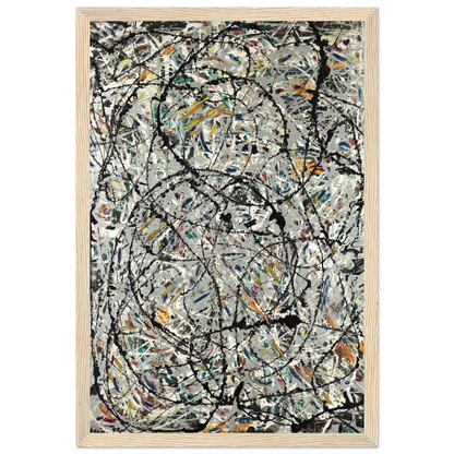 Pollock - Watery Paths 1947 Artwork Poster