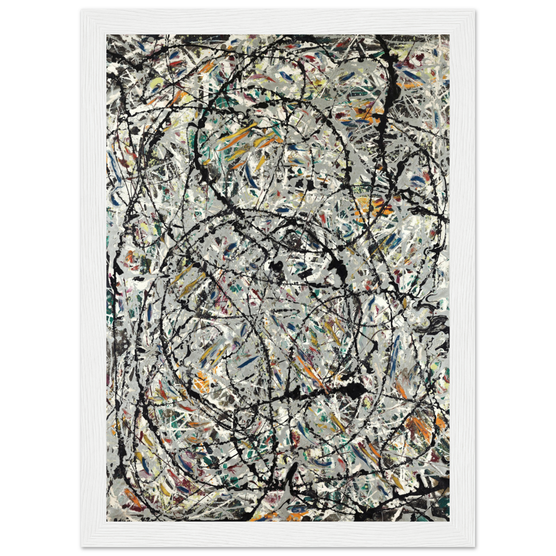 Pollock - Watery Paths 1947 Artwork Poster