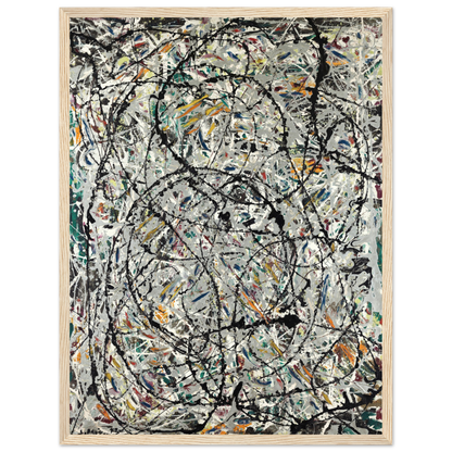 Pollock - Watery Paths 1947 Artwork Poster