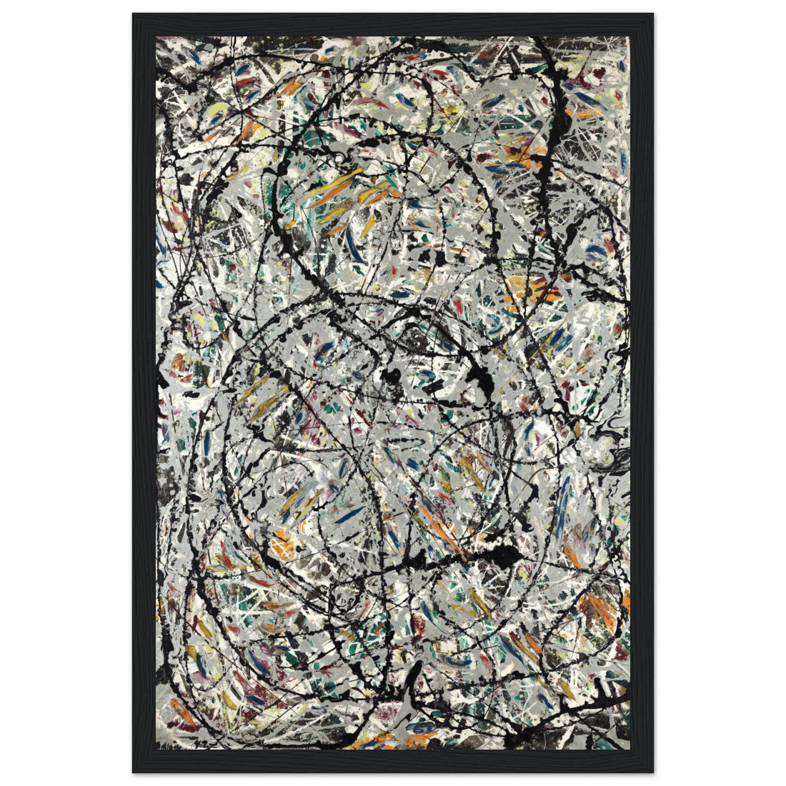Pollock - Watery Paths 1947 Artwork Poster
