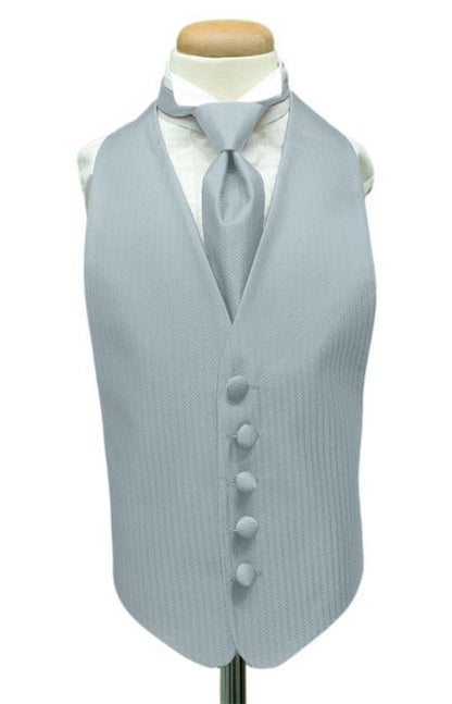 Herringbone Kids Tuxedo Vest 2-24