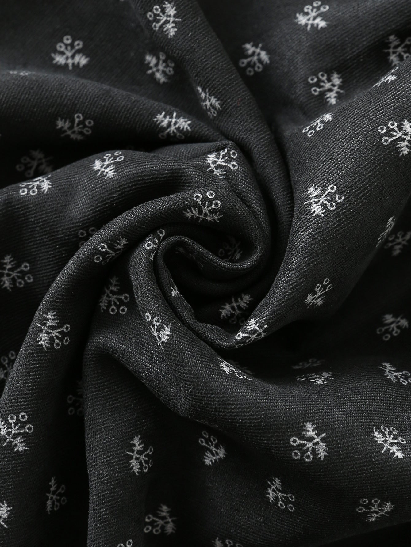 Arrival Autumn Girls Flowers Pattern Long Sleeves Dress with Collar