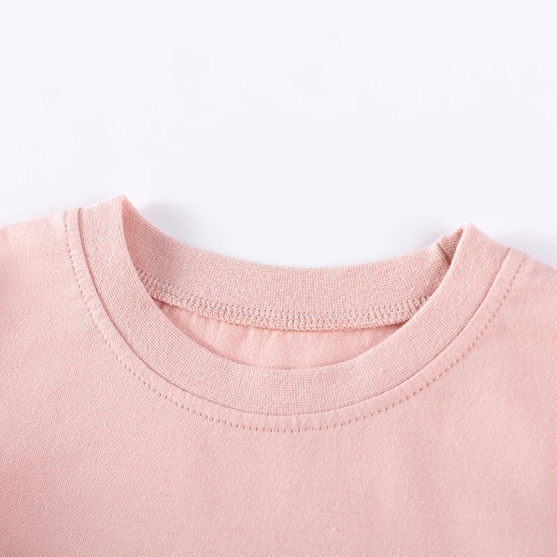 Autumn and Spring Arrival Tulle Decorated Fairy Cartoon Pattern Long Sleeves Dress for Stylish Girls