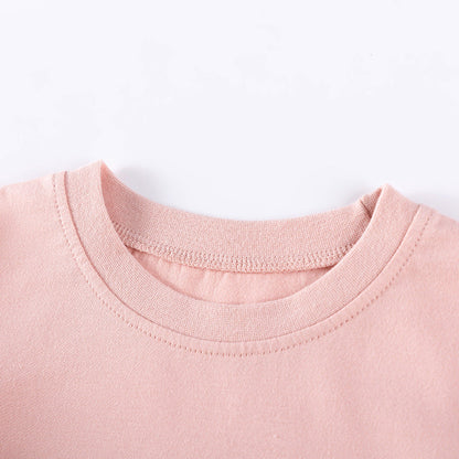 Autumn and Spring Arrival Tulle Decorated Fairy Cartoon Pattern Long Sleeves Dress for Stylish Girls