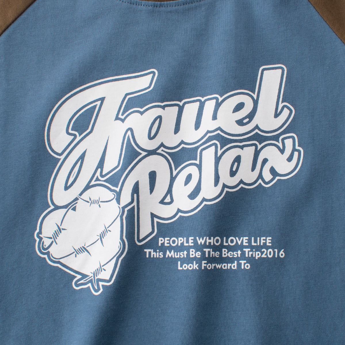 Boys’ Letters Pattern T-shirt in European and American Style-4