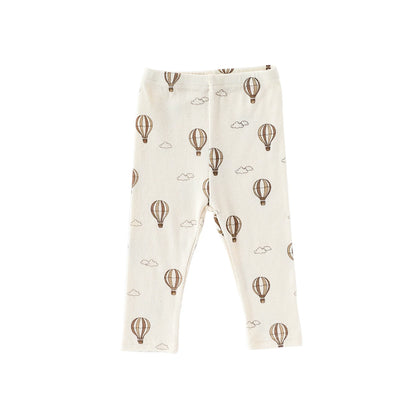 Autumn Arrival Baby Unisex Long Sleeves Casual Pattern Crew Neck Onesies and Pants Clothing Sets