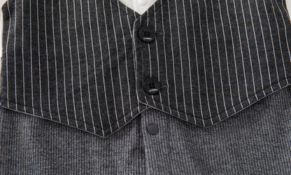 Autumn Baby Gentleman Birthday Clothes Romper