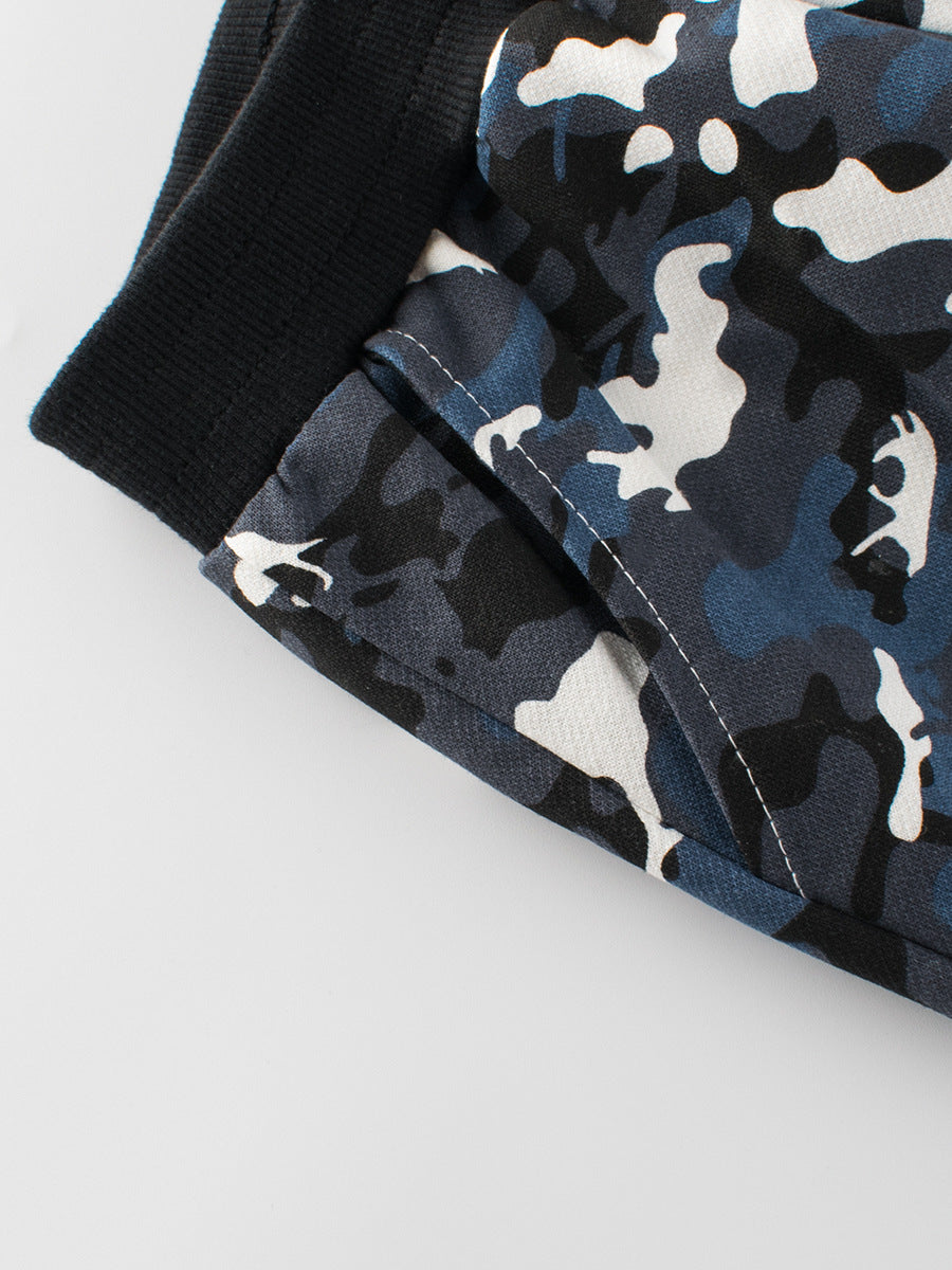 European And American Children’s Spring Cotton Boys’ Camouflage Pants – Casual Kids Trousers