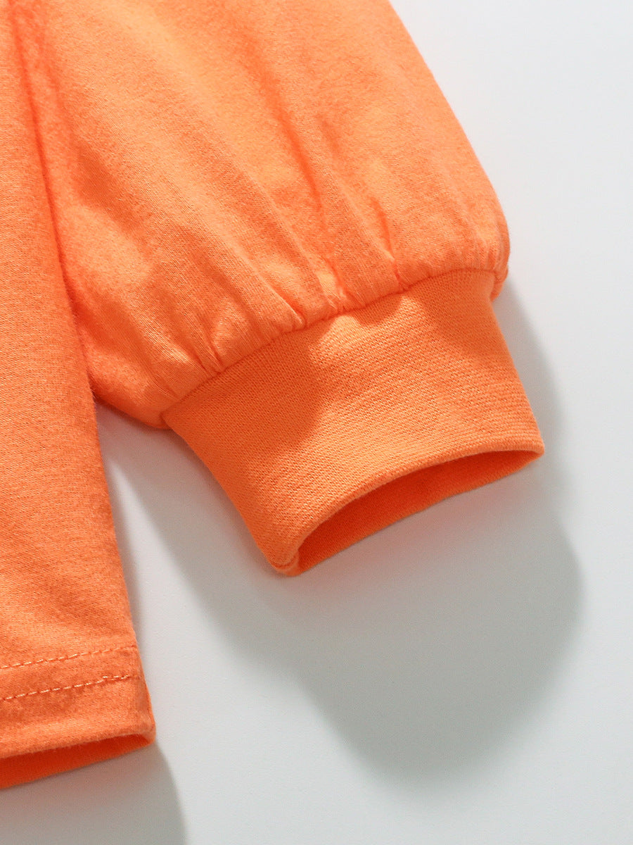 Arrival Autumn Girls’ Aesthetic Smiling Face Pattern Long Sleeves T-Shirt In European And American Style For Summer