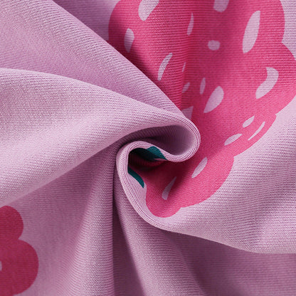 Fruits Pattern Long Sleeves Crew Neck Pullover for Stylish Girls-3