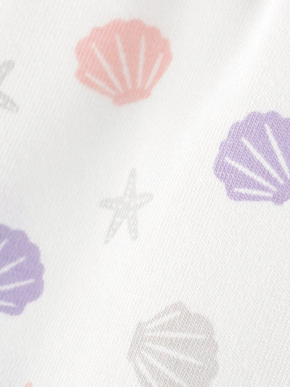 Girls’ Cartoon Printed Boxer Shorts Breathable Underwear Set