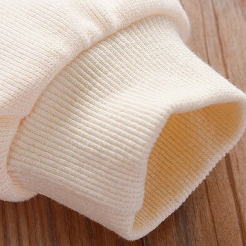 Baby Girl Fruit Embroidered Graphic Ruffle Design Corduroy Fabric Pullover Cute Hoodies