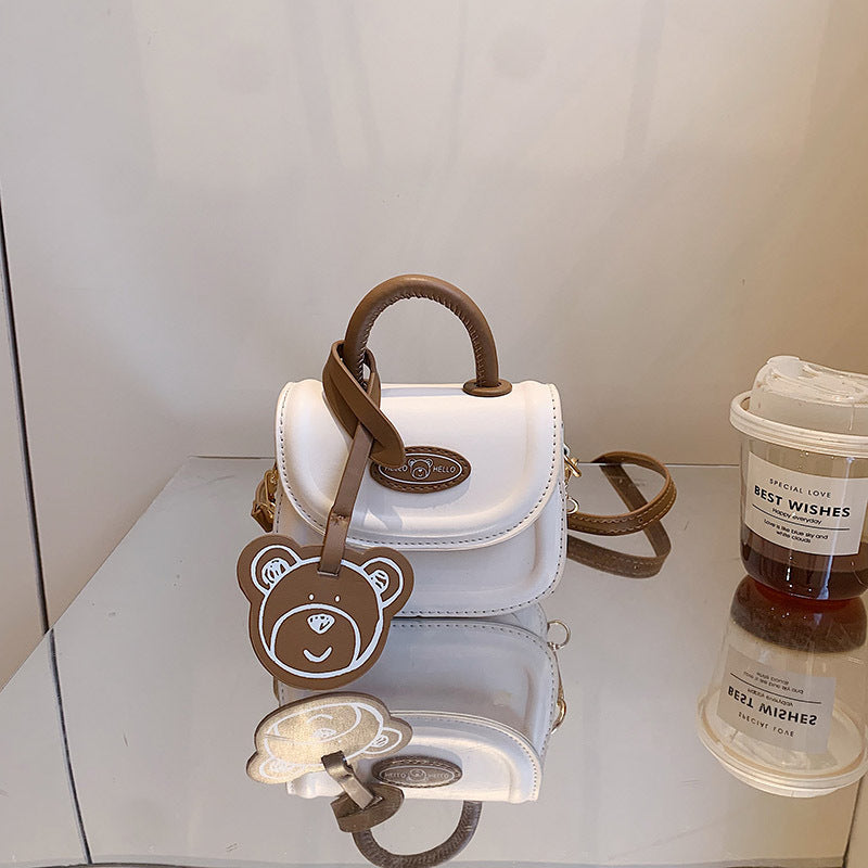 Stylish And Versatile Carry-On Girls’ Portable PU Crossbody Handbag