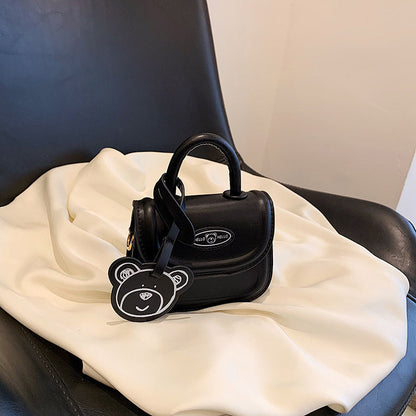 Stylish And Versatile Carry-On Girls’ Portable PU Crossbody Handbag