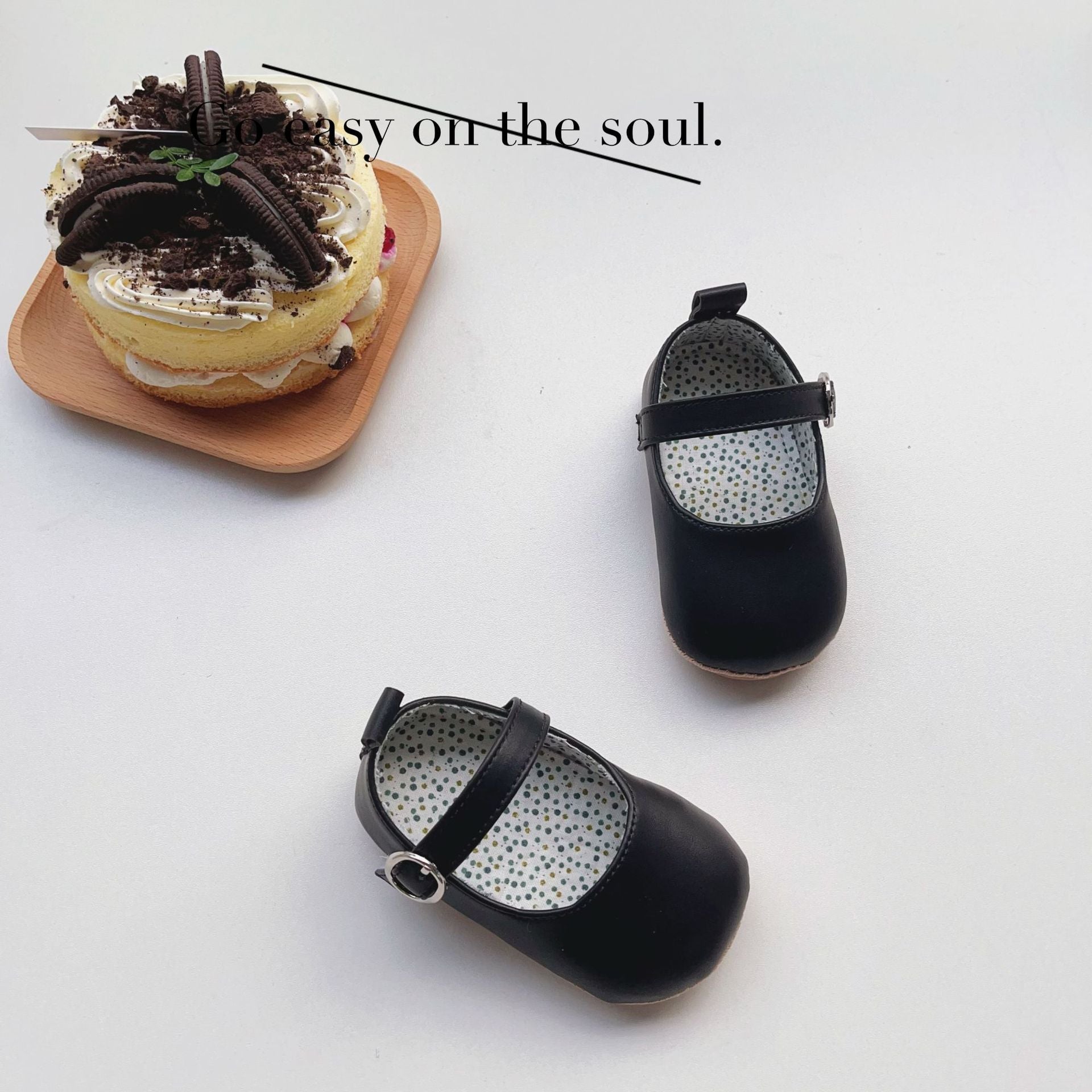 Spring Baby Girl Solid Color Toddler Soft-Sole Anti-Slip Walking Shoes-5