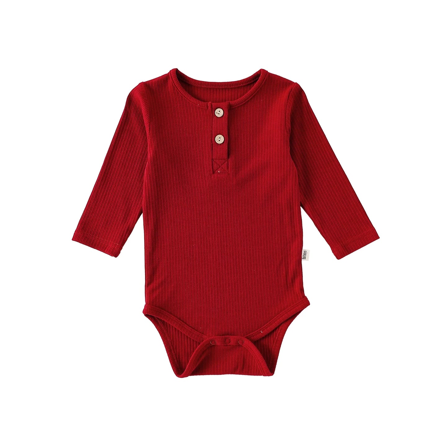 Autumn Arrival Baby Unisex Long Sleeves Casual Plain Crew Neck Onesies and Pants Clothing Sets