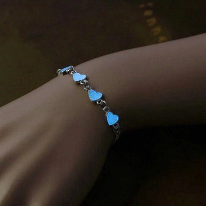 Glow in the dark Daisy Star Flower Bracelet Adjustable Bangle Women Jewelry Gift